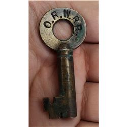 Ohio River and Western Railroad Switch Key ORWRR