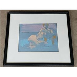 Bob Phinney Missoula Montana Pastel Nude Study