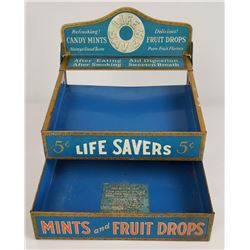 Lifesavers Tin Candy Store Counter Display