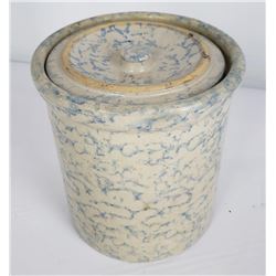 Butte Montana Red Wing Spongewear Butter Crock