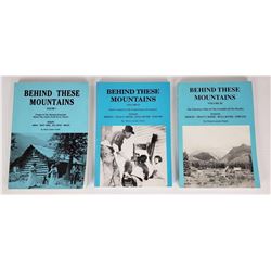 Behind These Mountains Montana 3 Volume Book Set