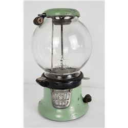 Rare Mint Green Columbus Star Gumball Machine