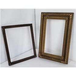 Pair of Arts & Crafts Gesso Frames