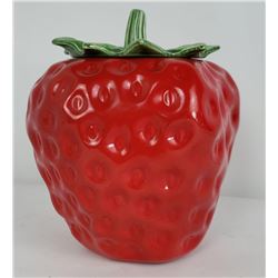 Mccoy Pottery Strawberry Cookie Jar