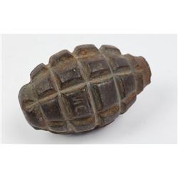 WW2 INERT Pineapple Grenade