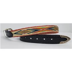 New Deer Lodge Prison Montana Horsehair Belt
