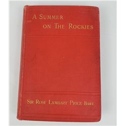 Summer on the Rockies Yellowstone Park Price 1898