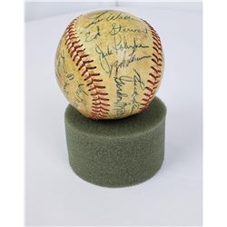 62' Angels Hollywood Stars Reunion Signed Baseball