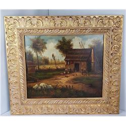 Plantation Painting Manner of William Aiken Walker