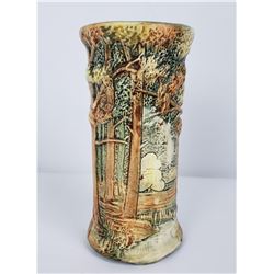 Weller Pottery Woodcraft Tree Vase