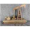 Image 2 : Wooden Model of a Pump Jack with electric motor