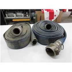 2 Length's of Flat Hose with 3 Ends
