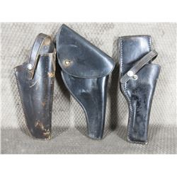 3- Leather Holsters