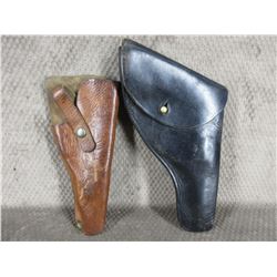 2- Leather Holsters