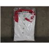 Image 1 : Golf Style Shirt 100% Cotton White Small