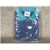 Image 1 : Golf Style Shirt 100% Cotton Blue Large