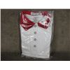 Image 1 : Golf Style Shirt 100% Cotton White Small