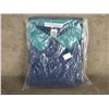 Image 1 : Golf Style Shirt 100% Cotton Blue XL
