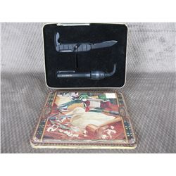 Browning Knife & Bore Light Set in Tin Case