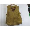 Image 2 : Native American Leather Vest with Bead Work