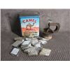 Image 1 : Camel Vulcanizing Patch Units Cardboard Can from 1940's