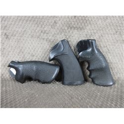 3 Rubber Pistol Grips