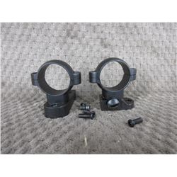 Set of Burris Rings & Bases stamped TIK on bottom