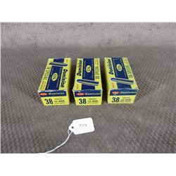 3 Vintage Dominion Boxes of 38 Special