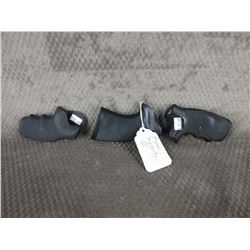 3 Rubber Pistol Grips