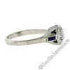 Image 3 : Art Deco 14kt White Gold 0.28 ctw Diamond Solitaire Engagement Ring