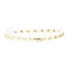 Image 2 : Heart Link Bracelet - 14KT Yellow Gold