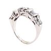 Image 4 : 1.10 ctw Diamond Ring - 18KT White Gold