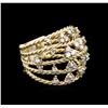 Image 1 : 0.60 ctw Diamond Ring - 14KT Yellow Gold