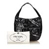 Image 8 : Prada Small Patent Leather Handbag