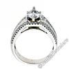 Image 6 : New 14kt White Gold 2.33 ctw GIA Certified Pear Cut Diamond Solitaire Engagement