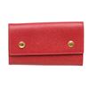 Image 1 : Hermes Red Epsom Leather 6 Key Holder