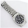 Image 7 : Rolex Mens Stainless Steel Black Baguette Diamond 36MM Datejust Wristwatch With