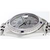 Image 5 : Rolex Mens Stainless Steel Meteorite Diamond And Sapphire Datejust Wristwatch