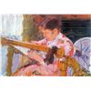 Image 1 : Mary Cassatt - Lydia At The Cord Framework