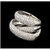 Image 2 : 14KT White Gold 2.68 ctw Diamond Ring