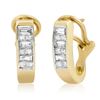 Image 1 : 14k Yellow Gold 0.50CTW Diamond Earrings, (H-I)