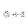 Image 2 : 2.14 ctw Diamond Earrings - 14KT White Gold