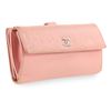 Image 2 : Chanel Pink Camellia Leather Wallet