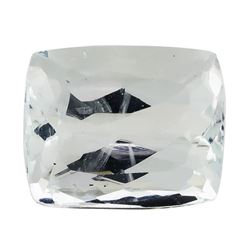 7.46 ct.Natural Rectangle Cushion Cut Aquamarine