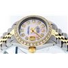 Image 6 : Rolex Ladies 2 Tone Yellow Gold Pink MOP Diamond Datejust Wristwatch