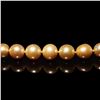Image 2 : 10 - 13mm Golden South Sea Pearl 14K Yellow Gold Necklace