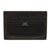 Image 1 : Hermes Black Leather Citizen Twill Card Holder
