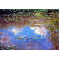 Claude Monet - Water Lily Pond #4