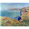 Image 1 : Claude Monet - Cliffs at Varengeville