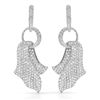 Image 1 : 18k White Gold 6.06CTW Diamond Earrings, (SI1-SI2/G-H)